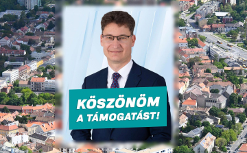 Nagy többséggel választották újra dr. Cser-Palkovics András polgármestert