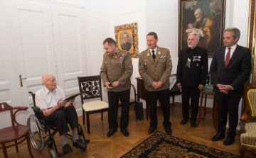 Ma 95 esztendős Vitéz Smohay Ferenc a Szent István Gyalogezred katonája