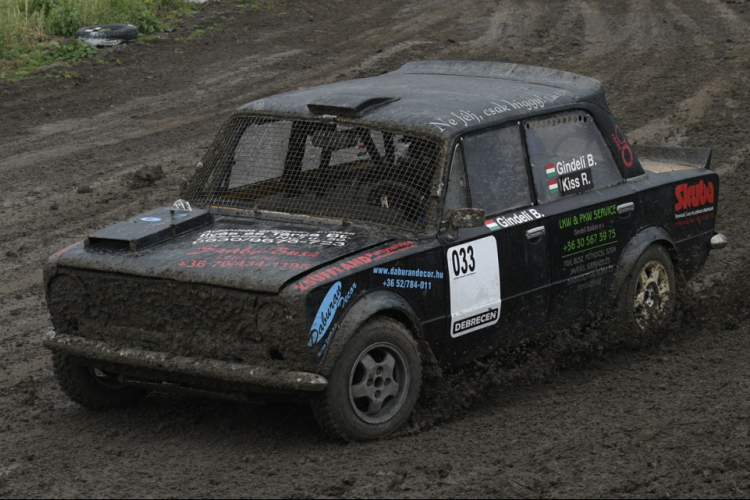 Gindeli Balázs és a keceli autocross