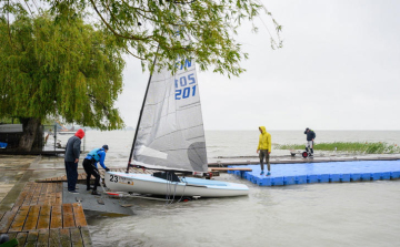 Csökken a Balaton vízszintje