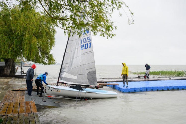 Csökken a Balaton vízszintje