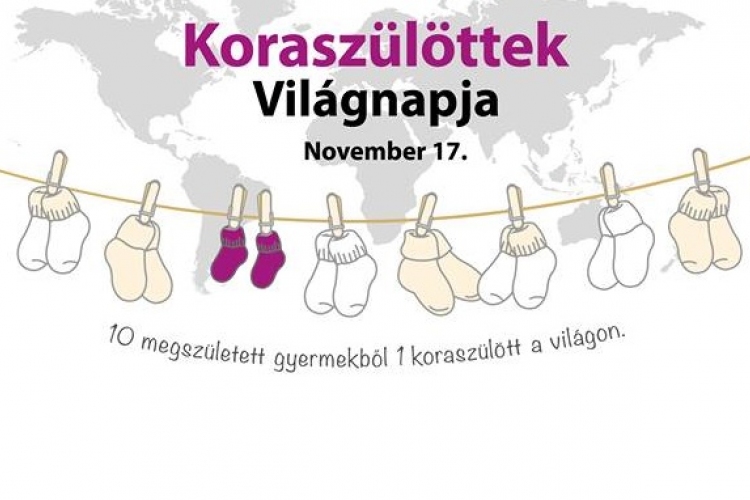 November 17. a Koraszülöttek Világnapja - öltözzünk Polgárdin is lilába!